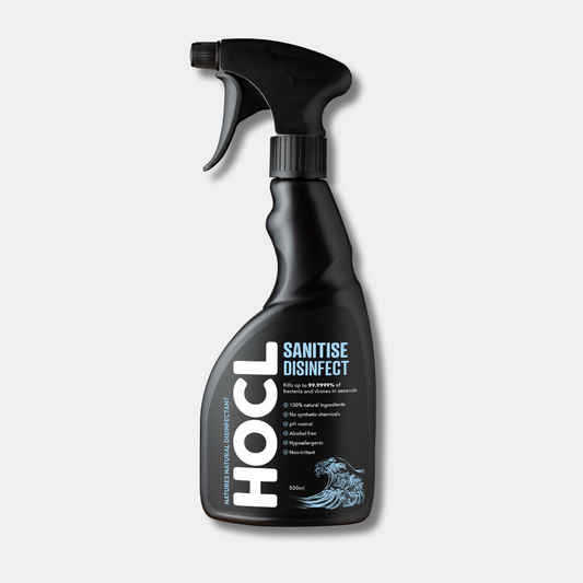 Hypochlorous acid - HOCL Sanitise Disinfect 500ml Disinfectant Trigger Spray