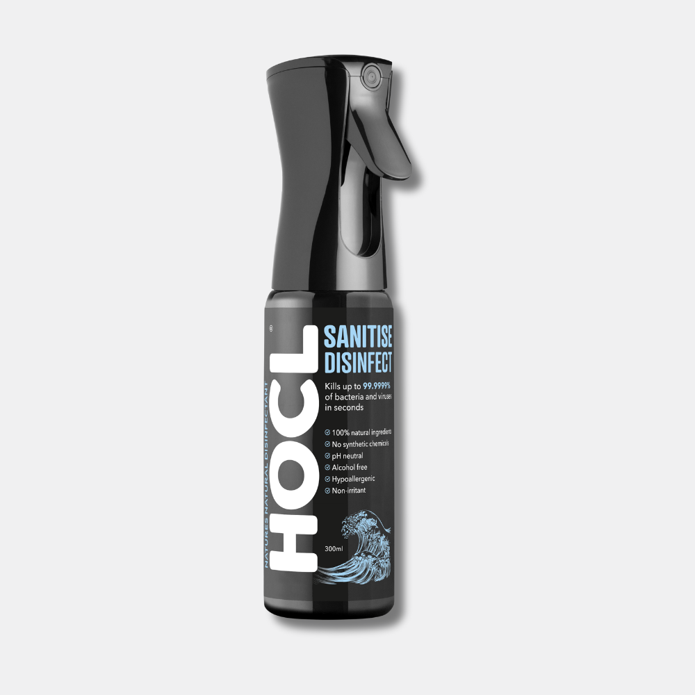 HOCL Sanitise Disinfect 300ml Atomiser Disinfectant